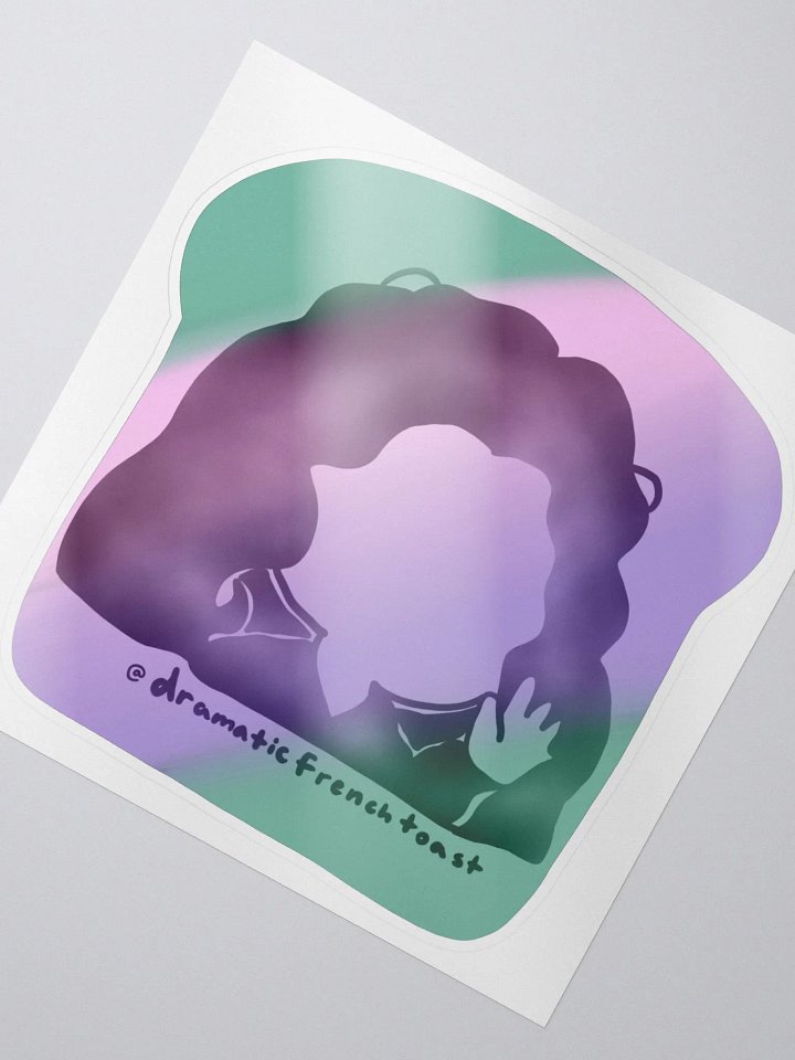 DFT Silhouette TOAST Sticker product image (2)