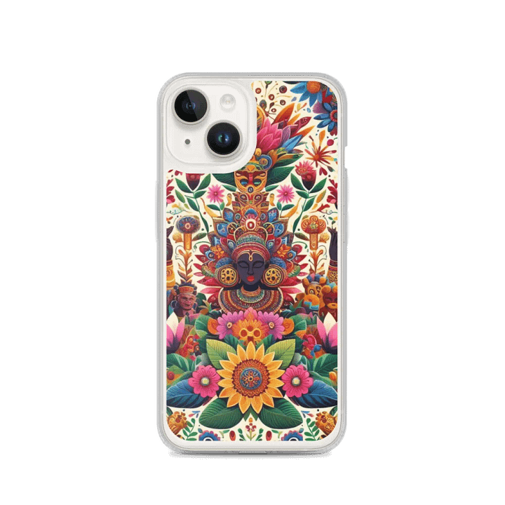 Floral Majesty Clear iPhone® Case product image (4)