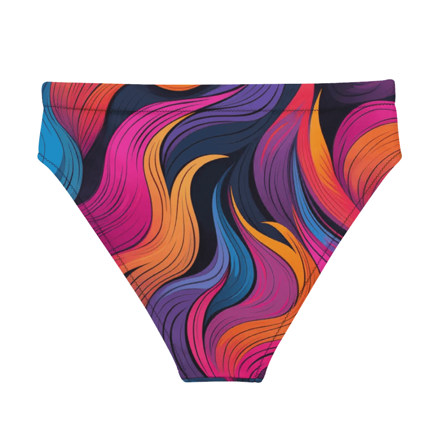 Flirty Flames High Waisted Bikini Bottom product image (3)