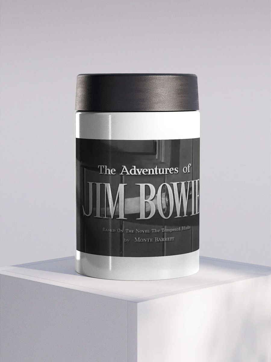 "Turbid" Jim Bowie Stainless Steel Koozie product image (1)