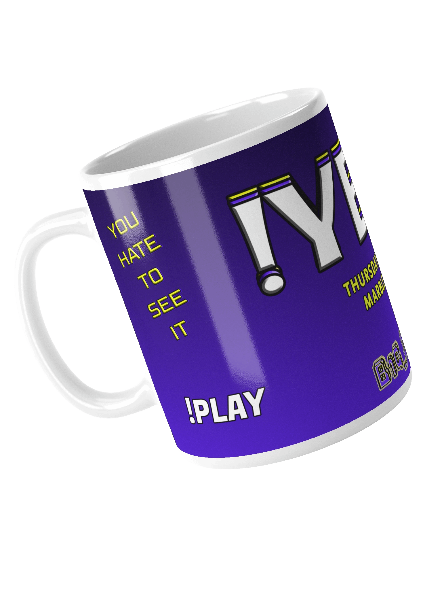 B1G_Jano "Thursdays are for Marble Races" XL Mug product image (5)