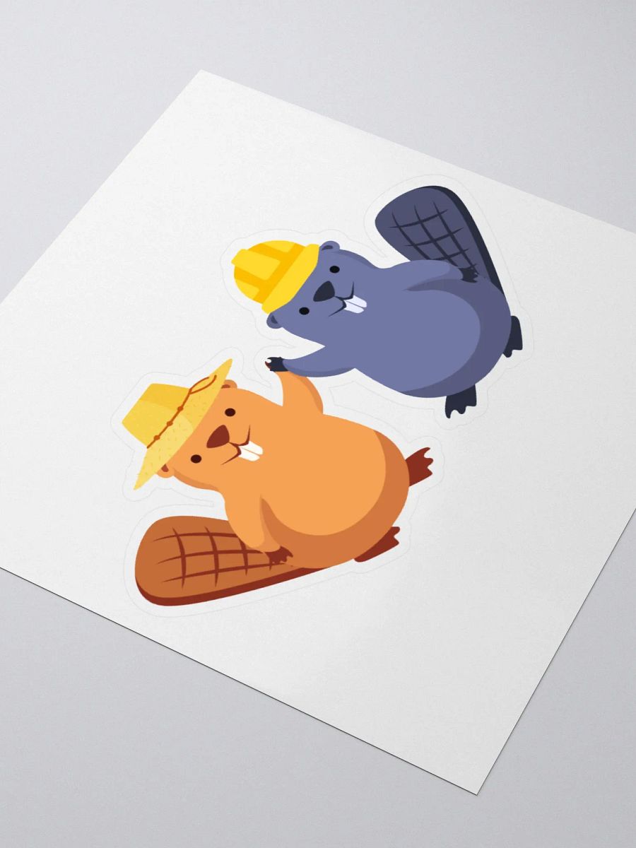 Sticky Stickers (Beaver Buddies) product image (3)