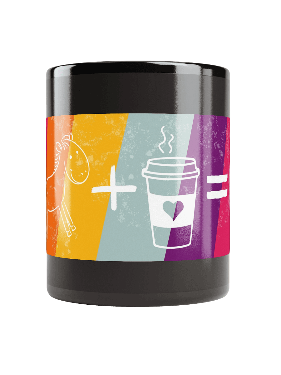 Horses + Coffee = Happiness Mug product image (10)