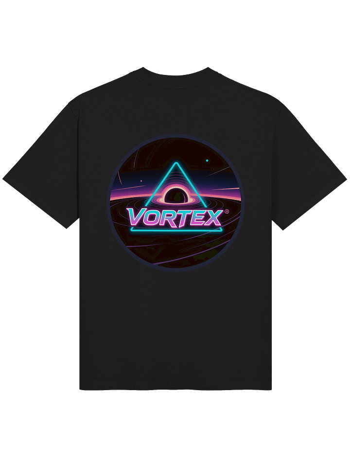 vortex space oversized carded cotton t-shirt product image (2)