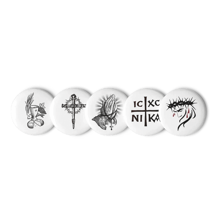 Christian Signs 1 Pin Button Set product image (1)