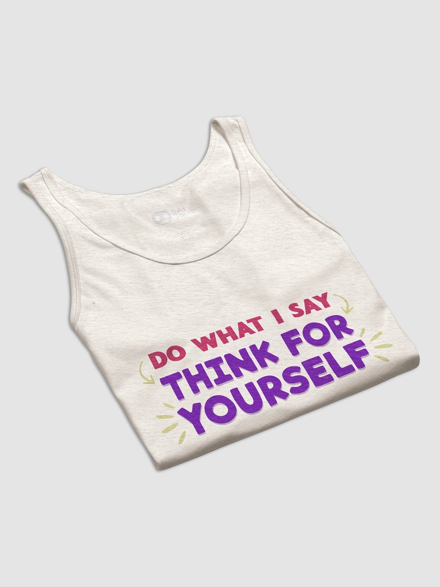 Think For Yourself Tank product image (35)