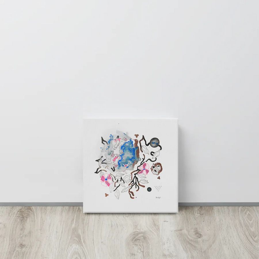 There Are No Winners In The Game Canvas Print by Kira Leigh product image (10)