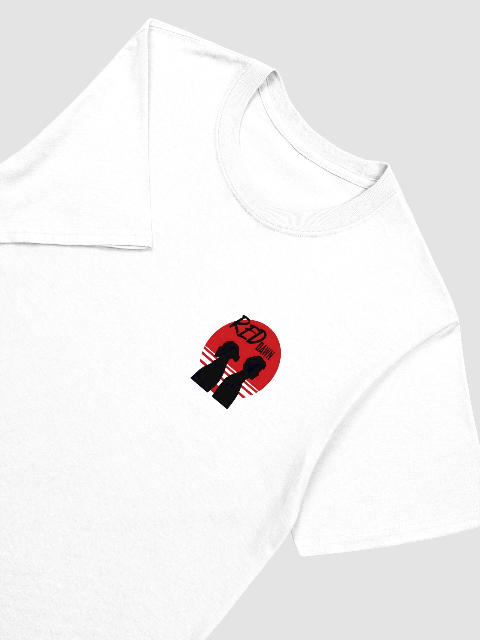 Red Dawn: Hamilton & Leclerc Ferrari F1 Duo Art - Iconic Motorsport Sunset Tee product image (3)