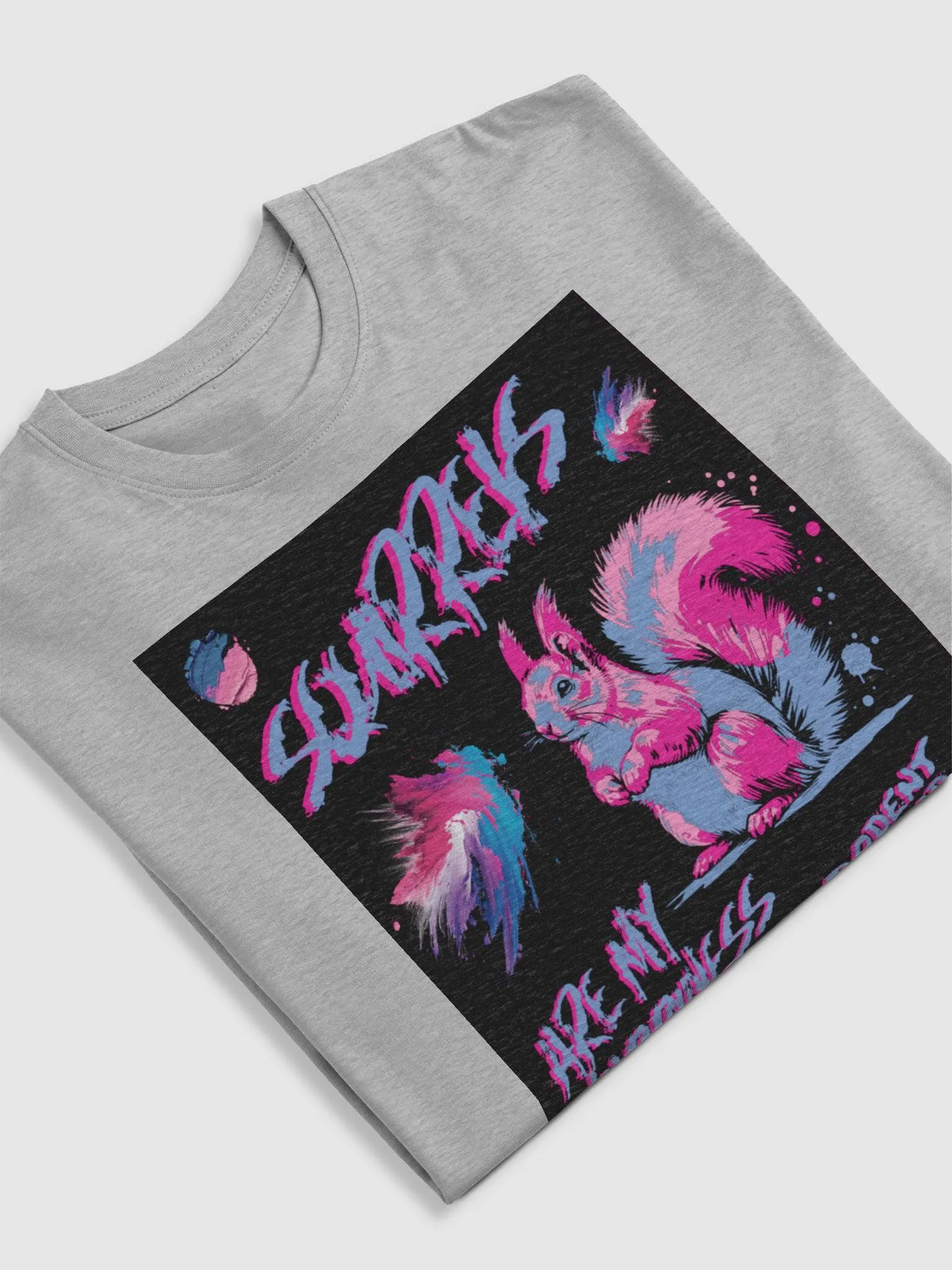 SQUIRRELS ARE MY HAPPINESS SUPERSOFT TEE product image (5)