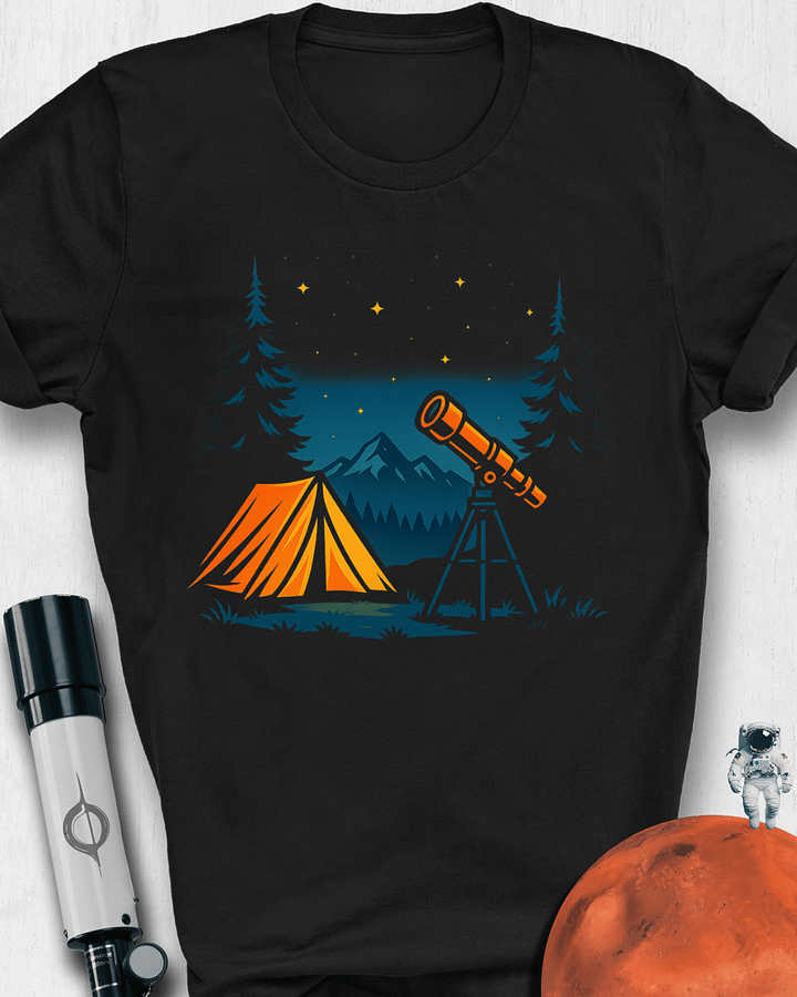 Cosmic Campout Unisex T-Shirt product image (1)