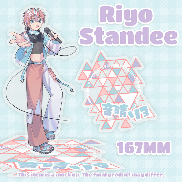 Riyo Acrylic Standee [PREORDER] product image (1)