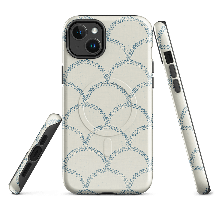Cosmic Bloom Scallops MagSafe Tough Case for iPhone product image (2)