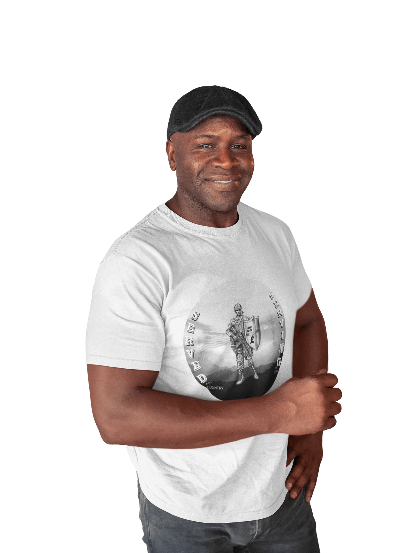 Served/Serving (Short sleeve T) One sided print product image (3)