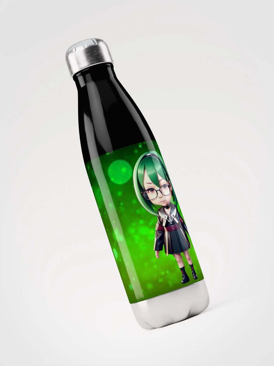(Green CHIBI) K Stainless Steel Water Bottle product image (3)