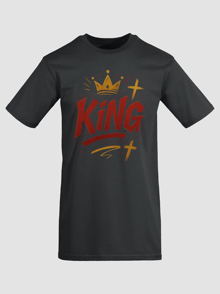 KING Status — Graffiti Heavyweight Tee (Bold Faith Edition) product image (2)