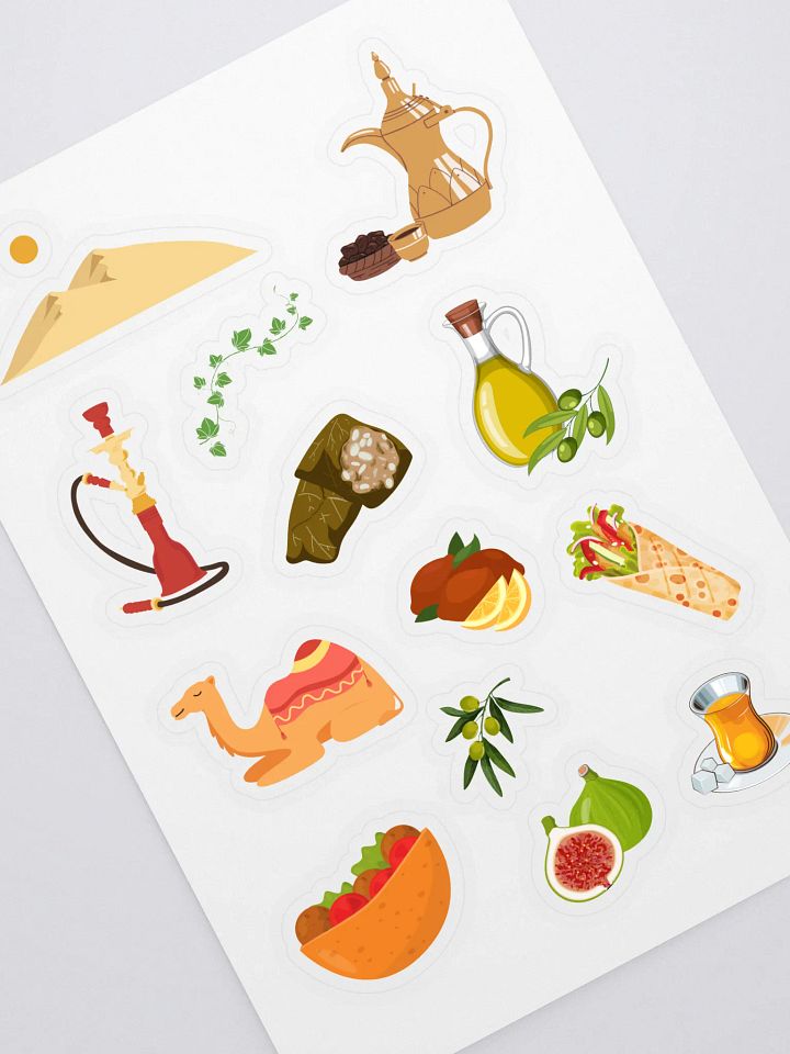 Arab Theme Sticker Sheet product image (1)