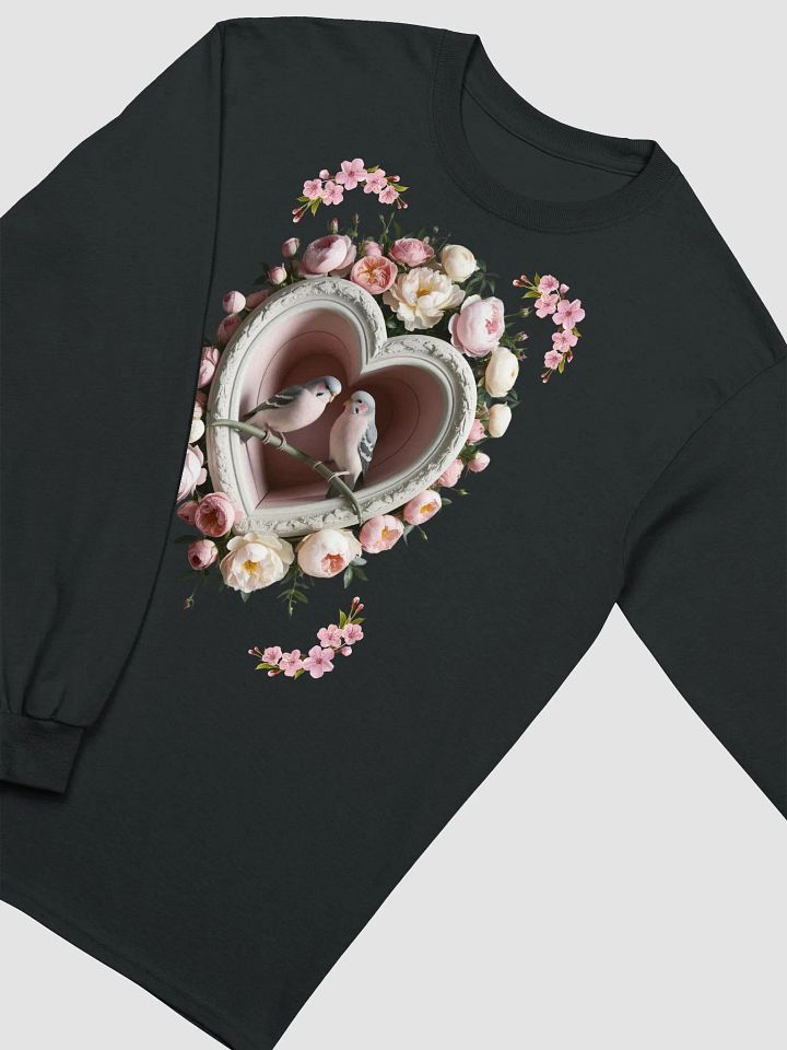 Lovebirds and Blossoms Long Sleeve Tee product image (2)