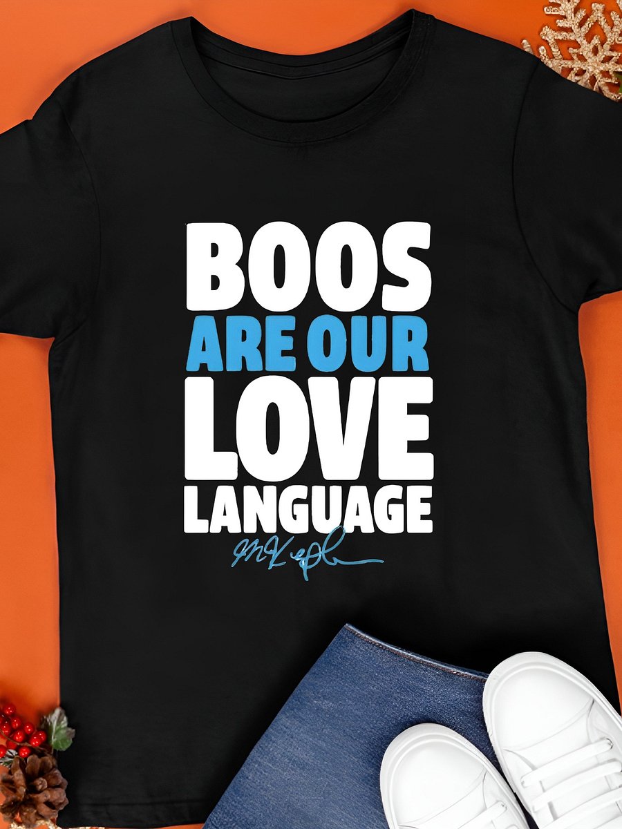 Boos are our love language signature T-Shirt product image (1)
