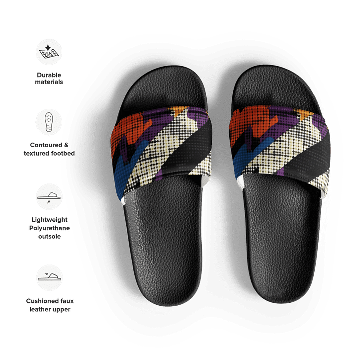 Geometric Pop Art | Men's Slides product image (2)