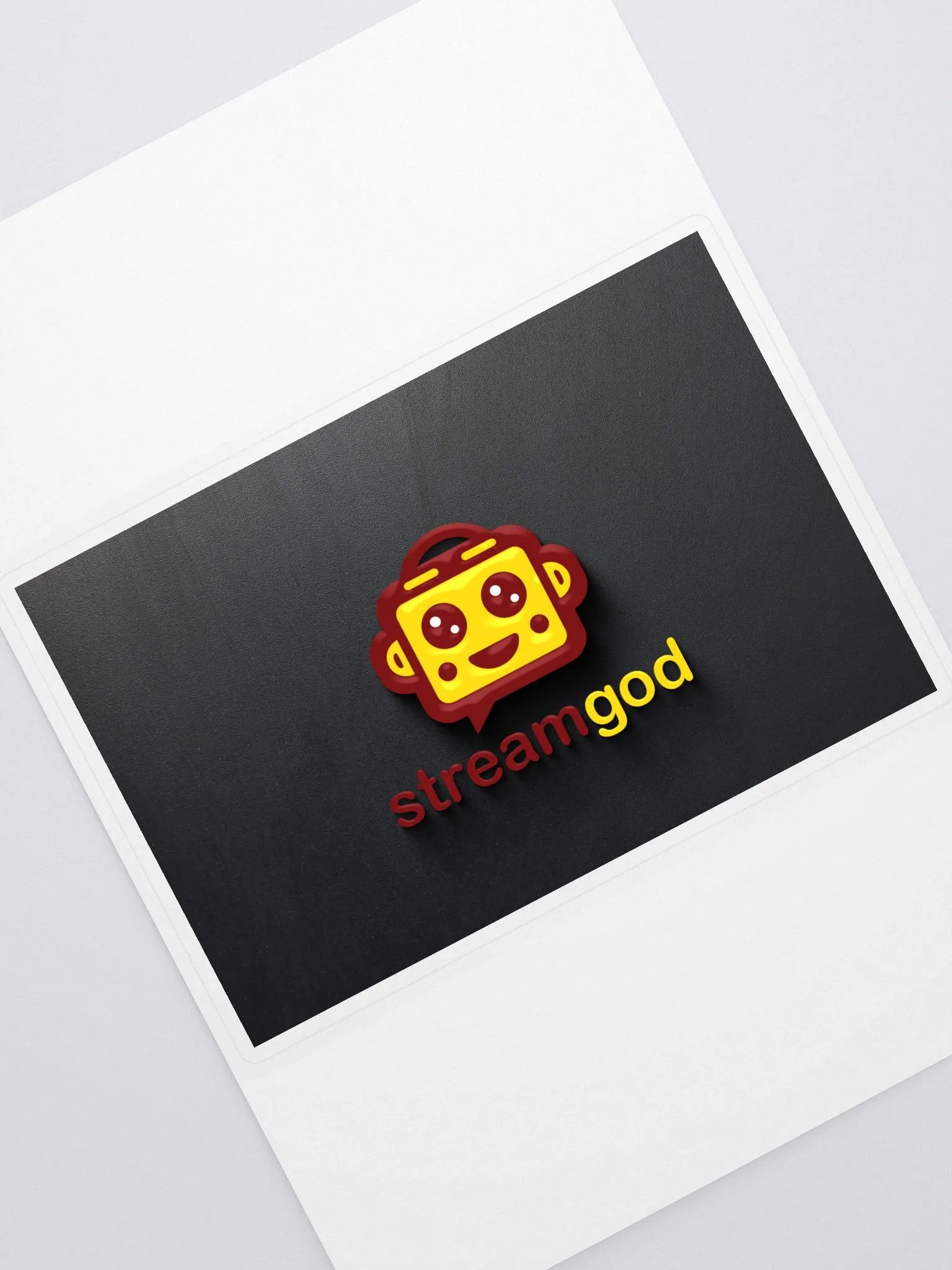 STREAMGOD sticker product image (1)