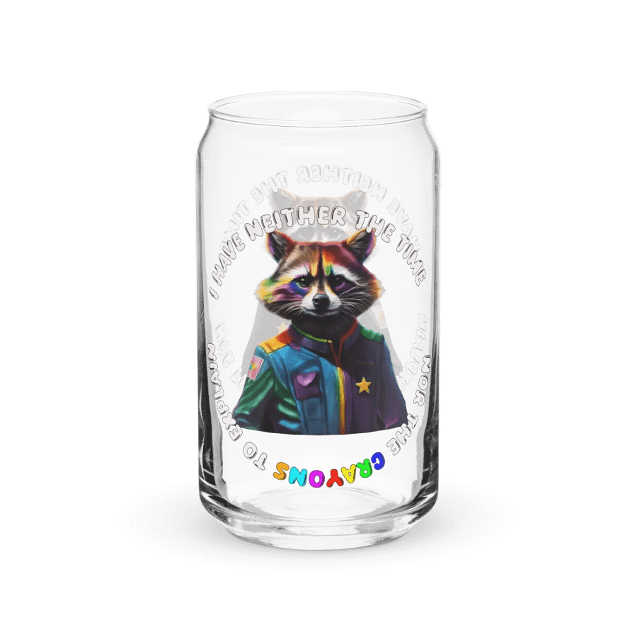 Galactic Raccoon Glassware Set product image (11)