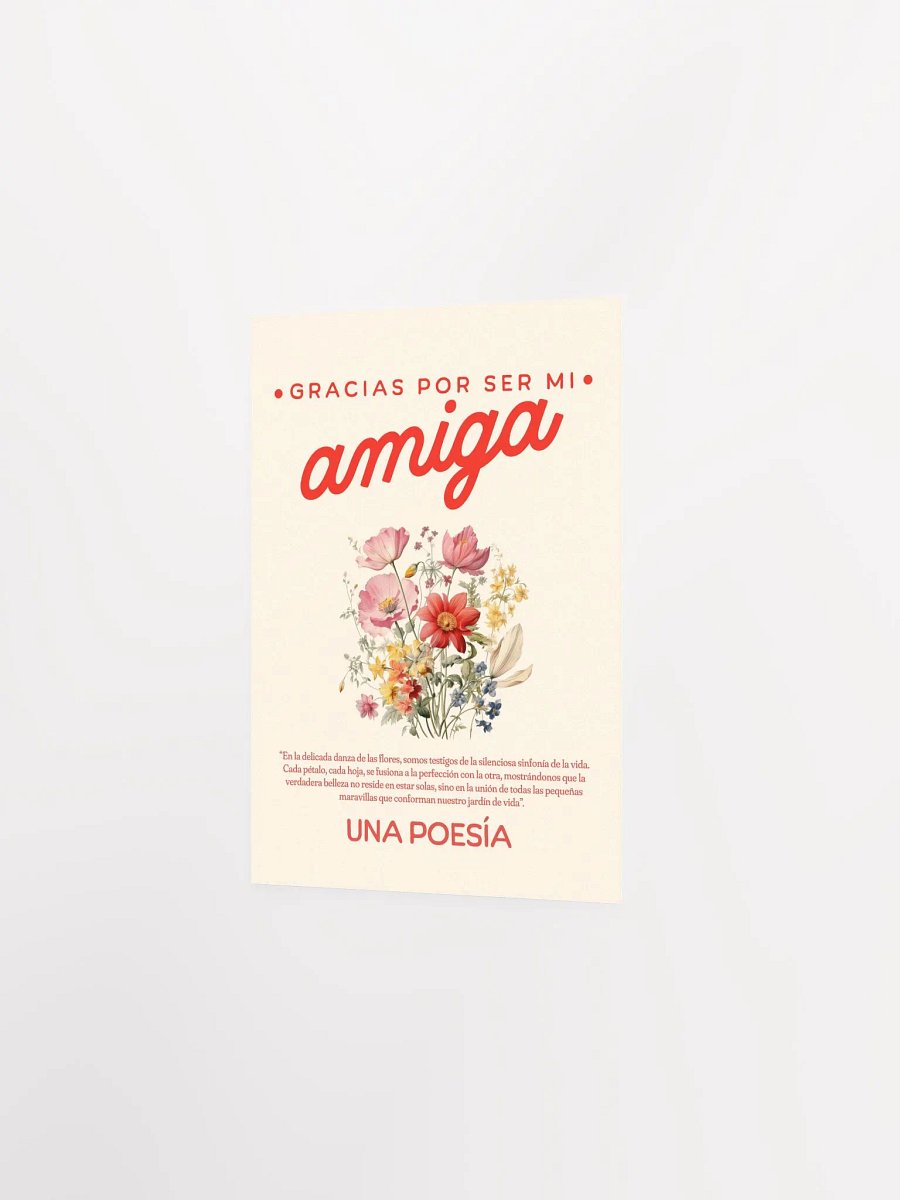 Gracias Por Ser Mi Amiga Poster product image (7)
