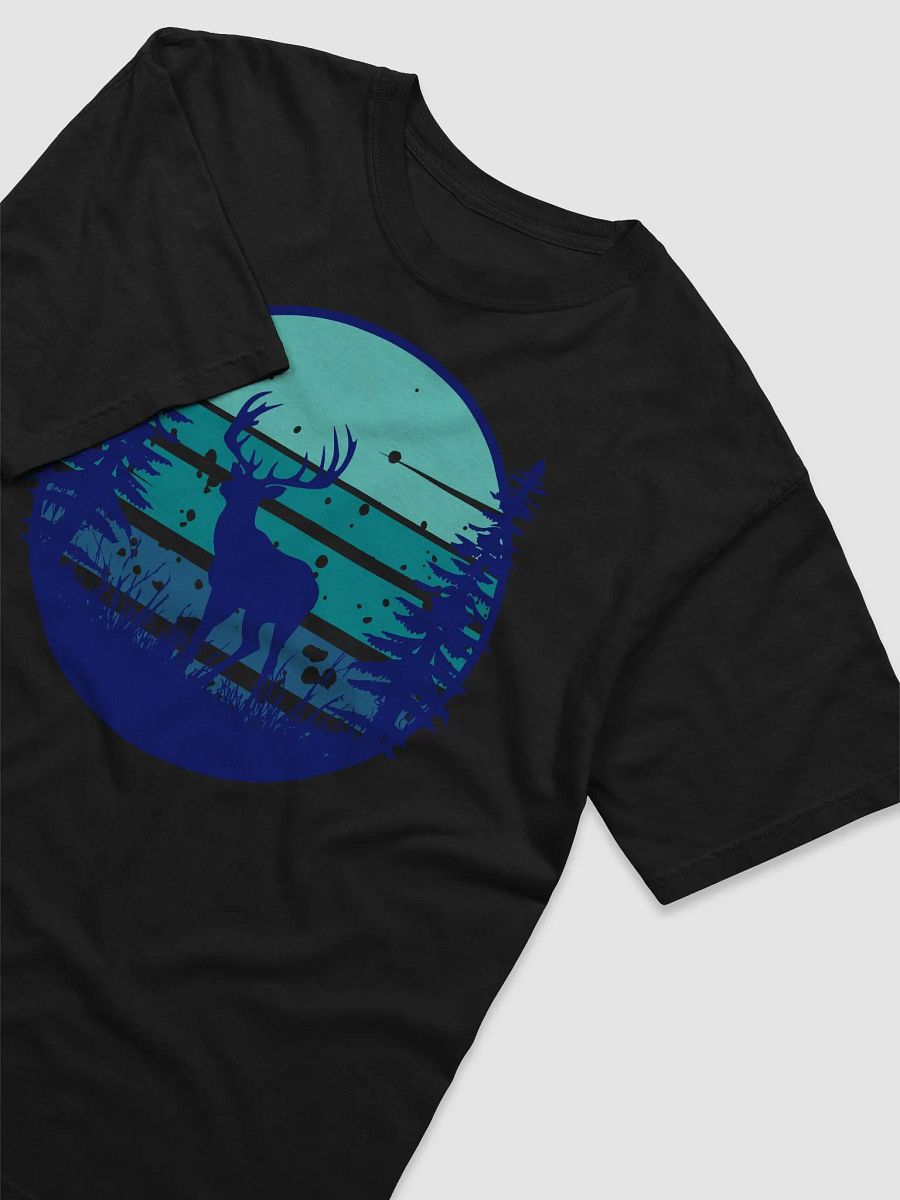 A Majestic Elk In The Woods At Night T-shirt product image (37)