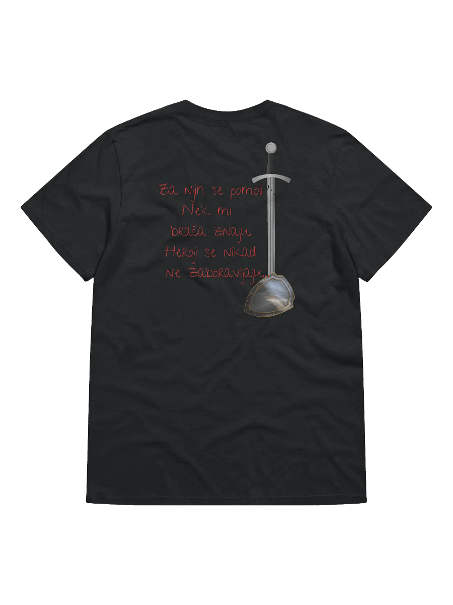 Memorial Crest Military Heroji se nikad ne zaboravljaju T-Shirt product image (5)