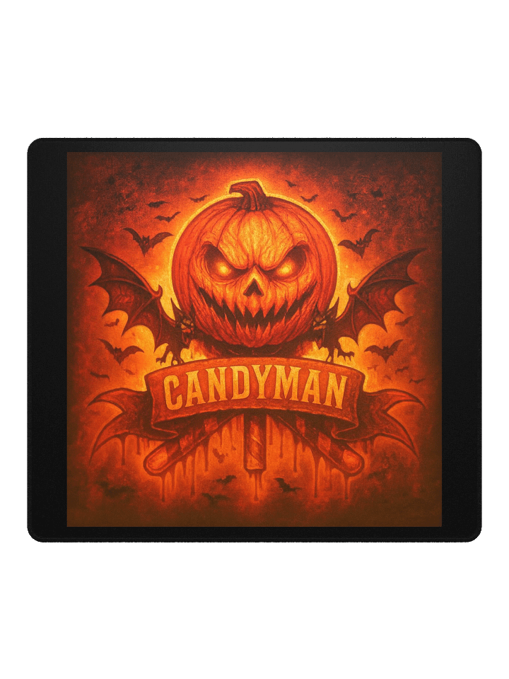 Pumpkin & Bats Candyman Mouse Pad product image (2)
