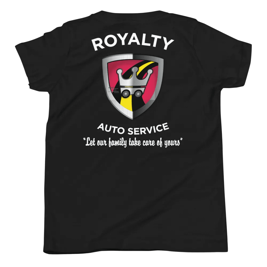 Official Royalty Auto Service Jr. Technician Youth Shirt product image (3)