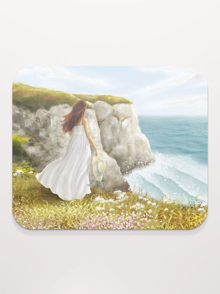 At the Cliff's Edge Mouse Pad product image (1)