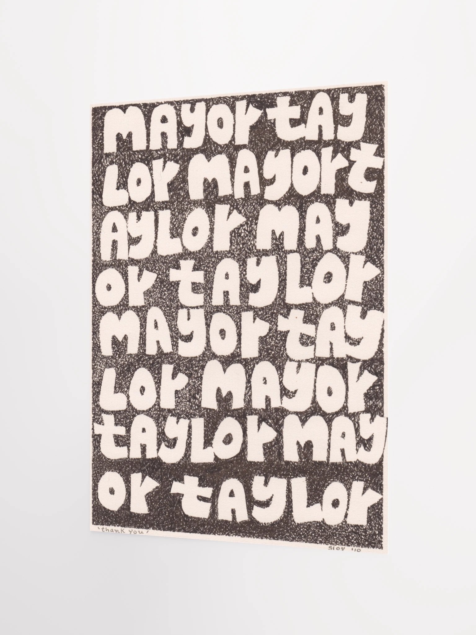 Mayor Taylor Poster product image (4)
