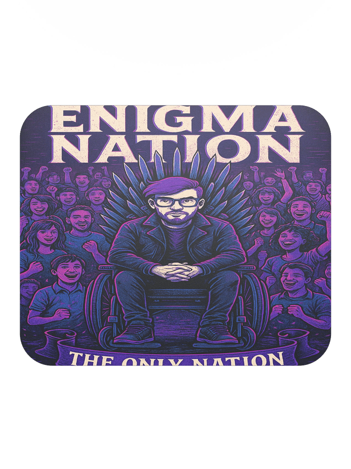 Enigma Nation Mouse Pad product image (2)
