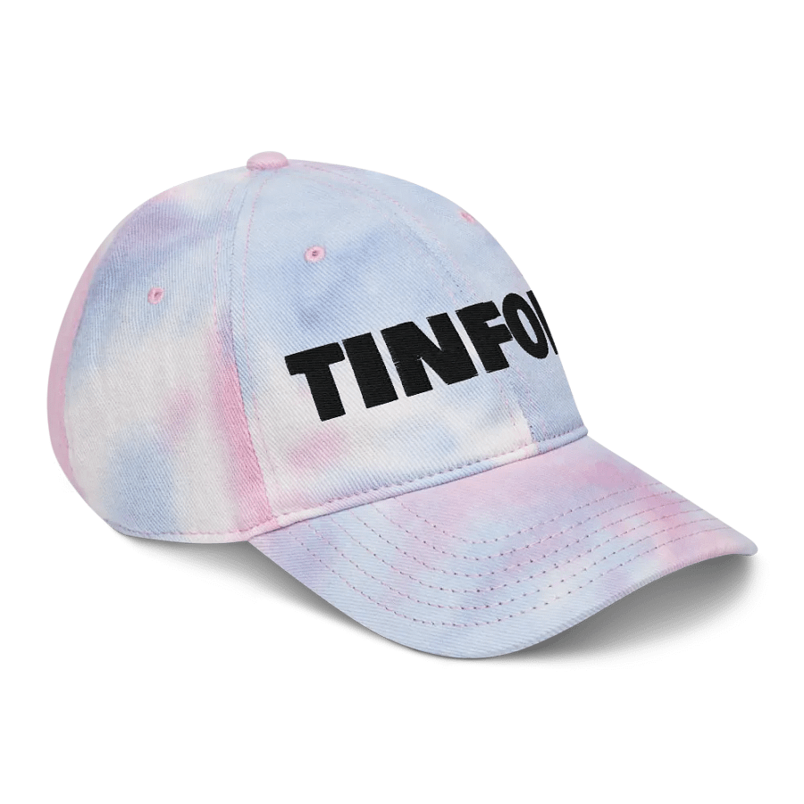 Tinfoil Hat Black On Pink-Blue Tie Dye product image (6)