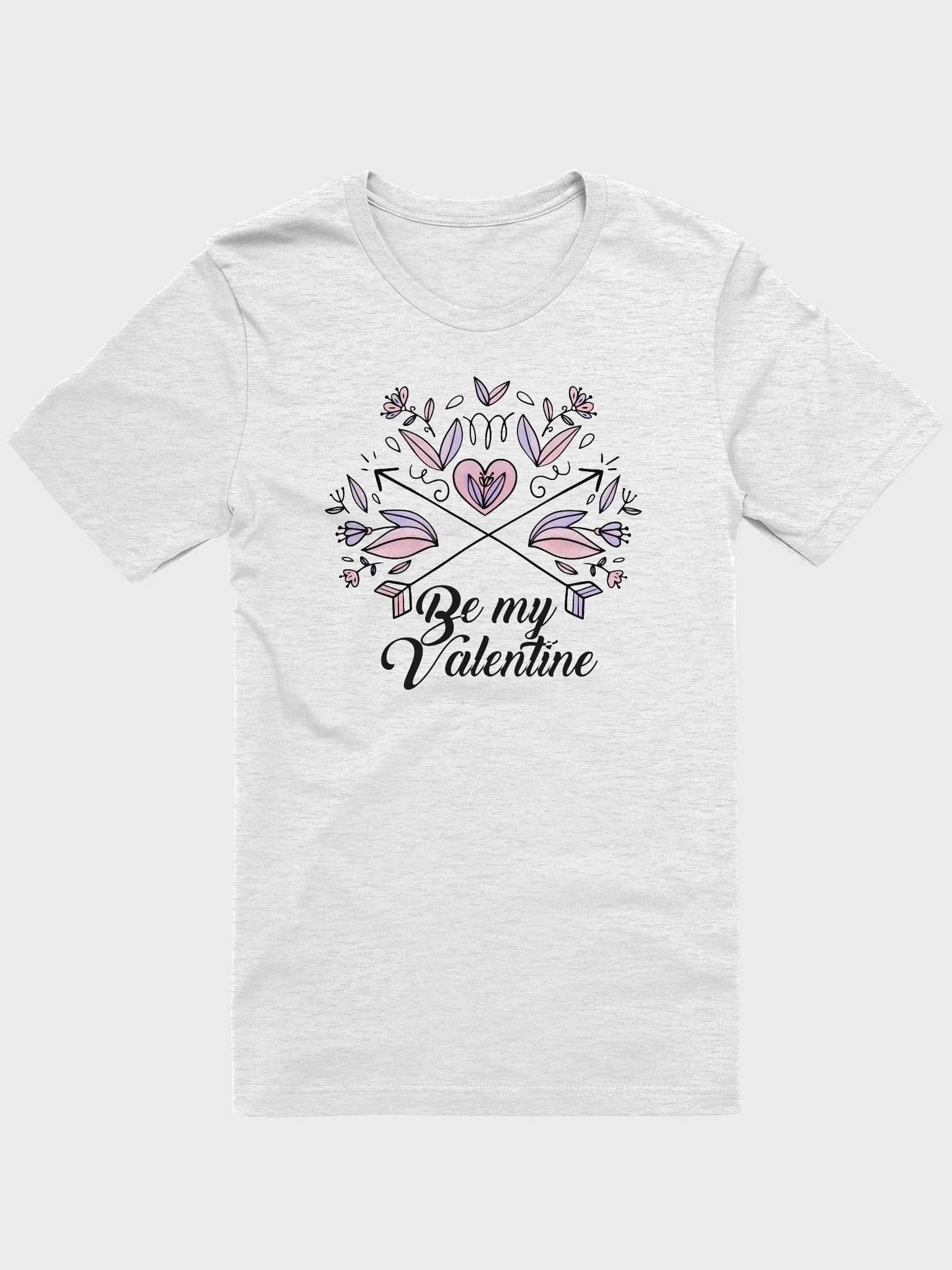 Valentine's Floral Heart T-Shirt product image (5)