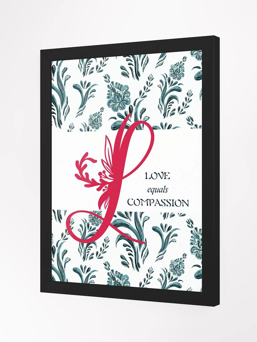 Love & Compassion Artistic Poster product image (2)