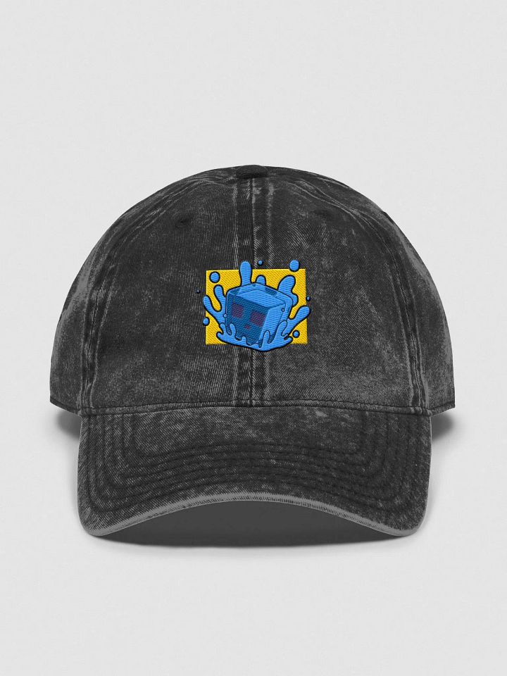 Blue Splashback hat (With yellow background) product image (1)