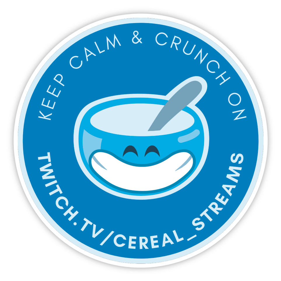 3x3 Inch Round Vinyl Die Cut Sticker: Cheeky Smile product image (1)