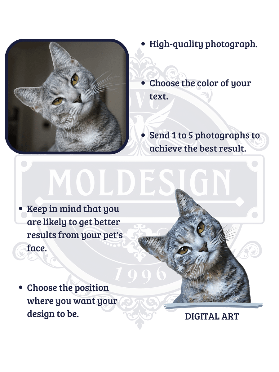 YOUR BEST FRIEND! / T-SHIRT WITH PERSONALIZED NAME / DIGITAL ART III product image (4)