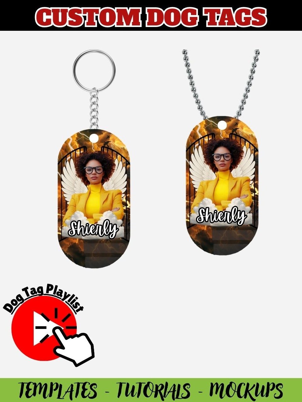 VIP Members Mega Bundle - Templates and Tutorials - Gold and Black Memorial product image (8)