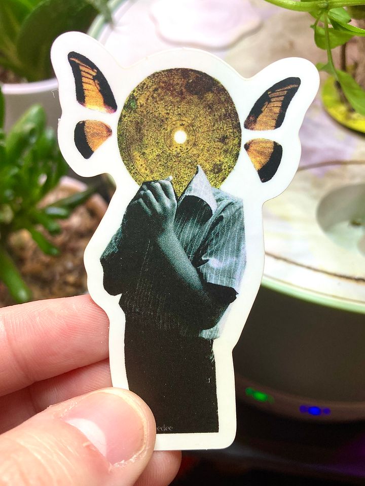 die cut collage stickers product image (1)