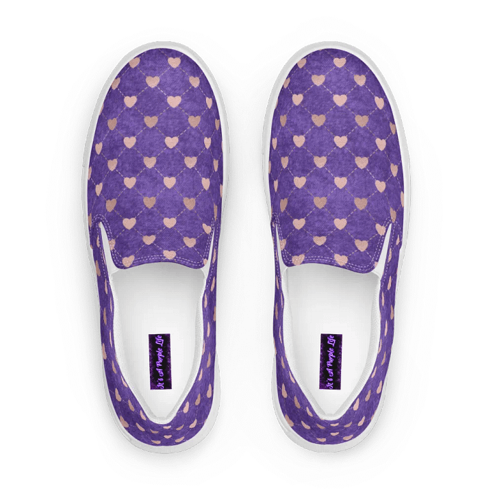 Men's Glowing Hearts Galore Slip-On product image (1)