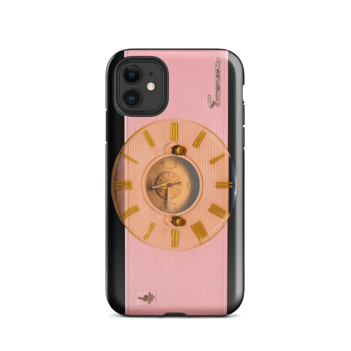 Pretty in Pink Clock Radio iPhone® Tough Case product image (2)