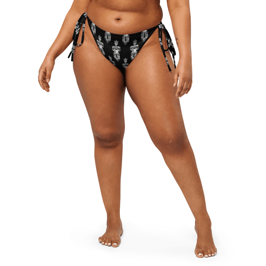 Black and White Bikini Bottoms - PAO product image (2)