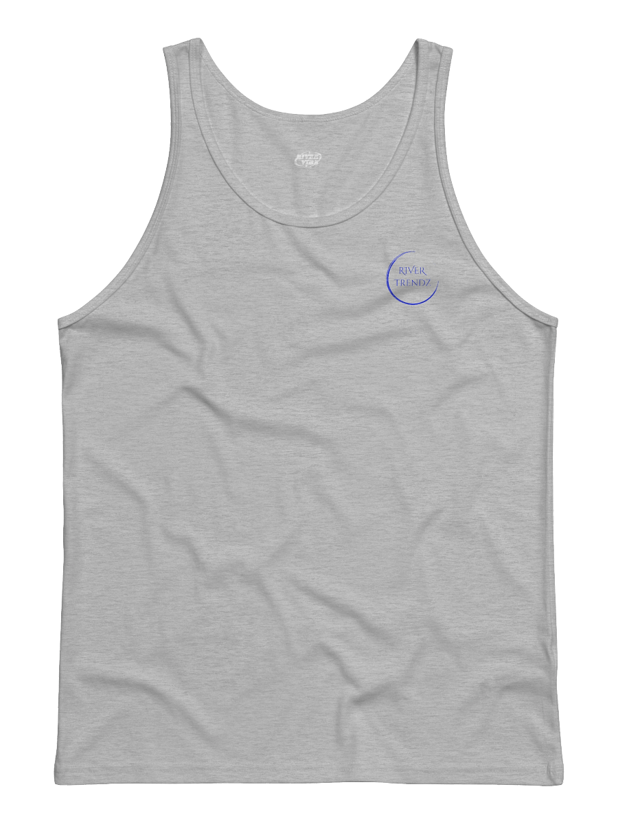 Men's Blue Faded Circle River Trendz Logo Tank product image (2)