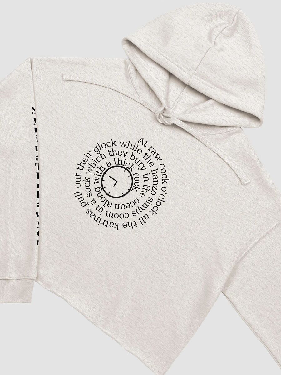 Raw CoC Mafia Crop Hoodie product image (11)