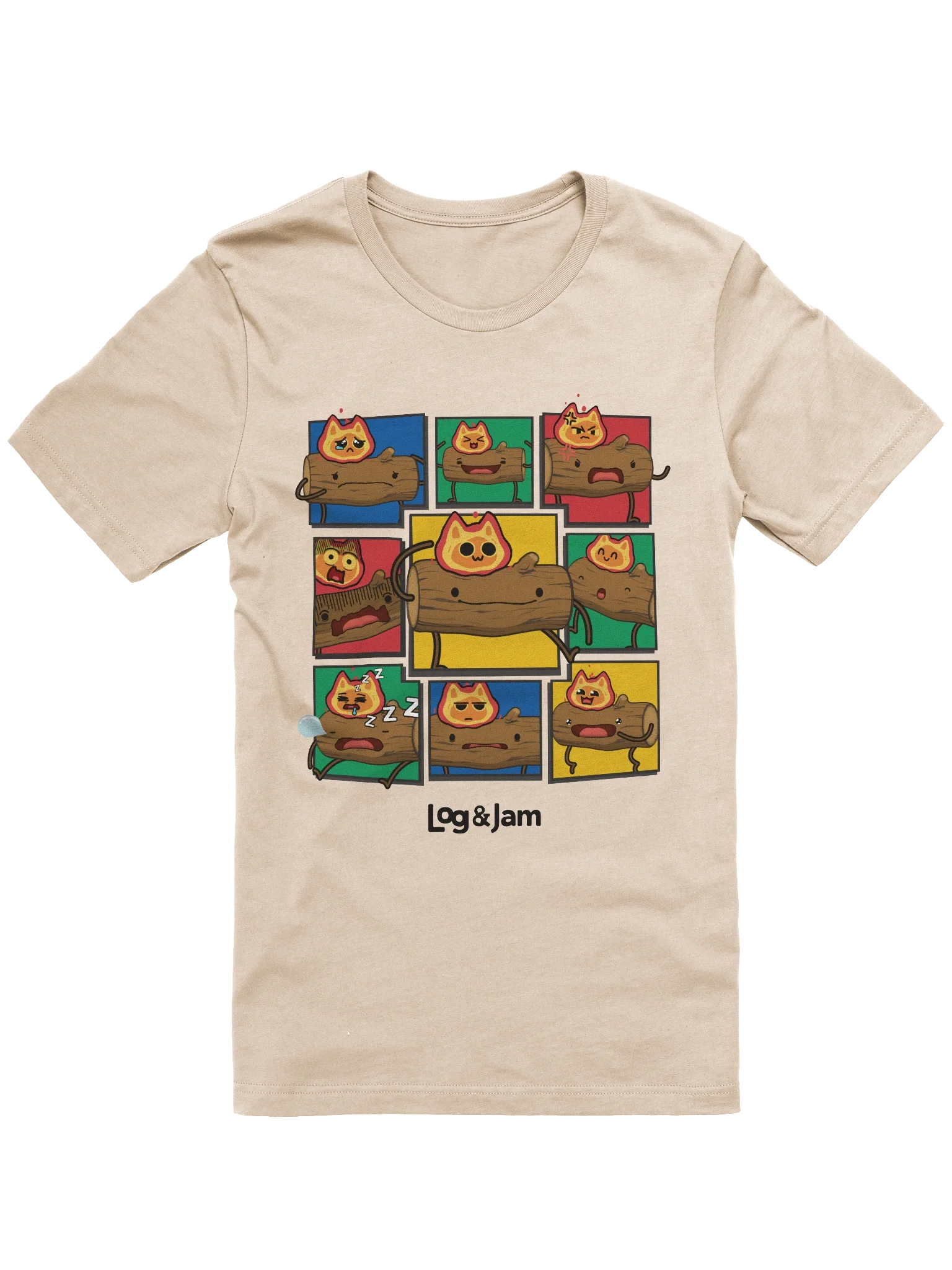 Bunch of Feelings Adult T-Shirt: Log & Jam Edition product image (1)