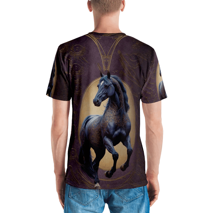 Black Horse T shirt product image (2)