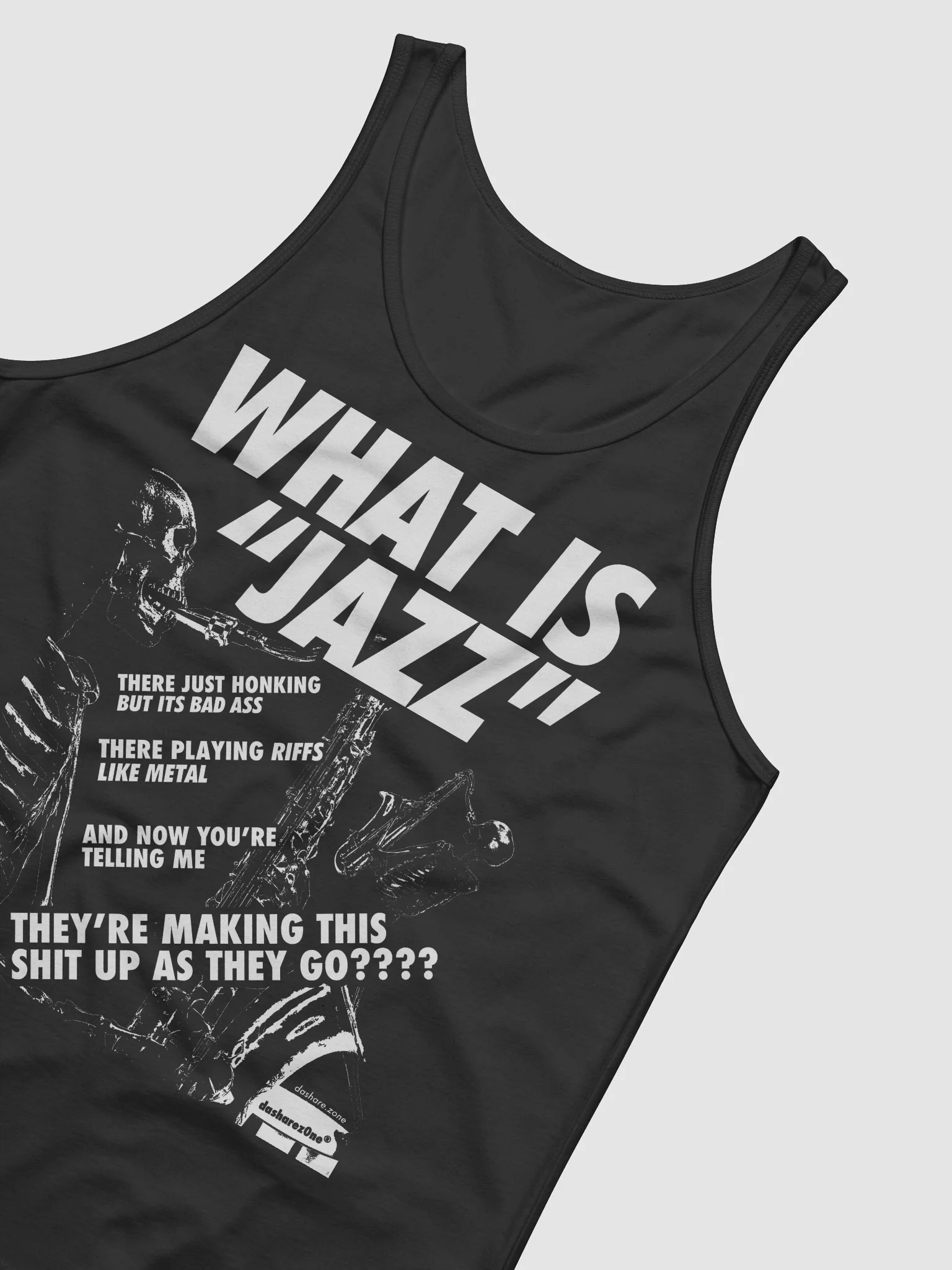 WHAT IS JAZZ - "DA TANK TOP" product image (16)