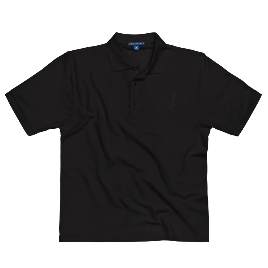Men's Polo Shirt (Black Embroided Logo) product image (17)